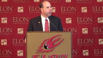 Elon Football Head Coach Rich Skrosky.