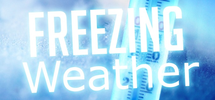 freezing weather