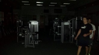 Power outage hits elon