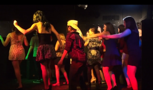 Performers dressed in drag to raise awareness for Spectrum and LGBTQIA.