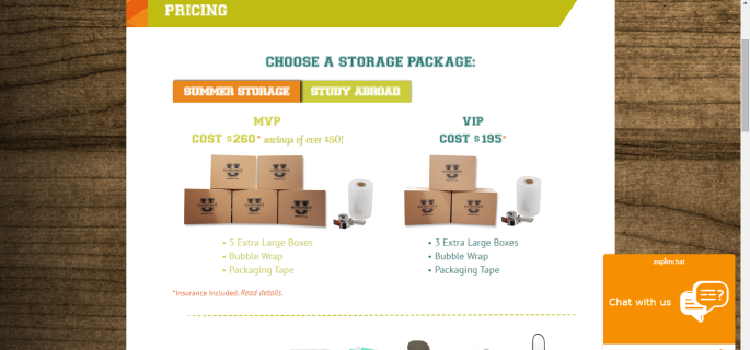 Help U Store It's Website