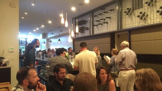 Same sex marriage supporters celebrate decision in Greensboro bar