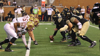 Wake Forest vs Elon. September 3, 2015 (Daniel MacLaury/ELN)