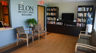 The RN Ellington Center for Health and Wellness, 301 S. O'Kelly Avenue, Elon, NC 27244