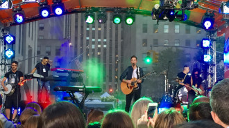 Andy Grammer performs on NBC's "Today Show"